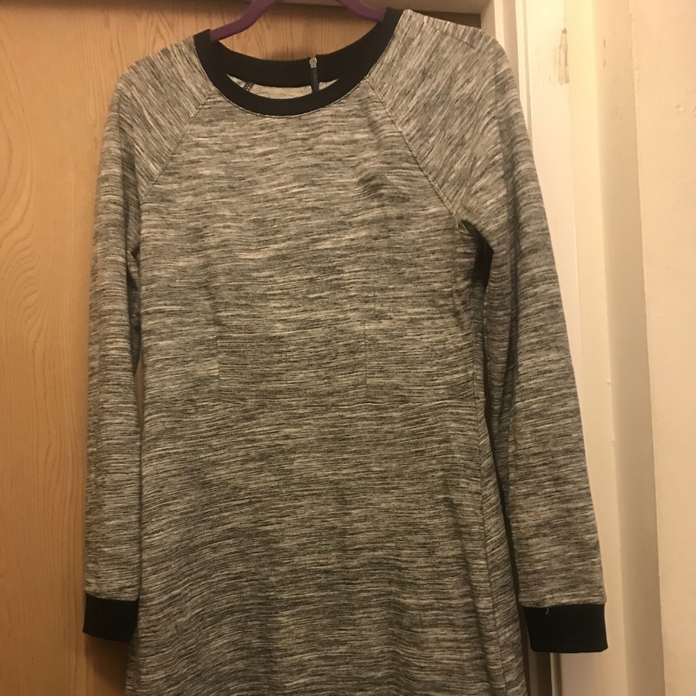 Lou and Grey sweater dress with zipper up back